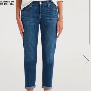 7 For All Mankind HIGHWASTED JOSEFINA dark jeans